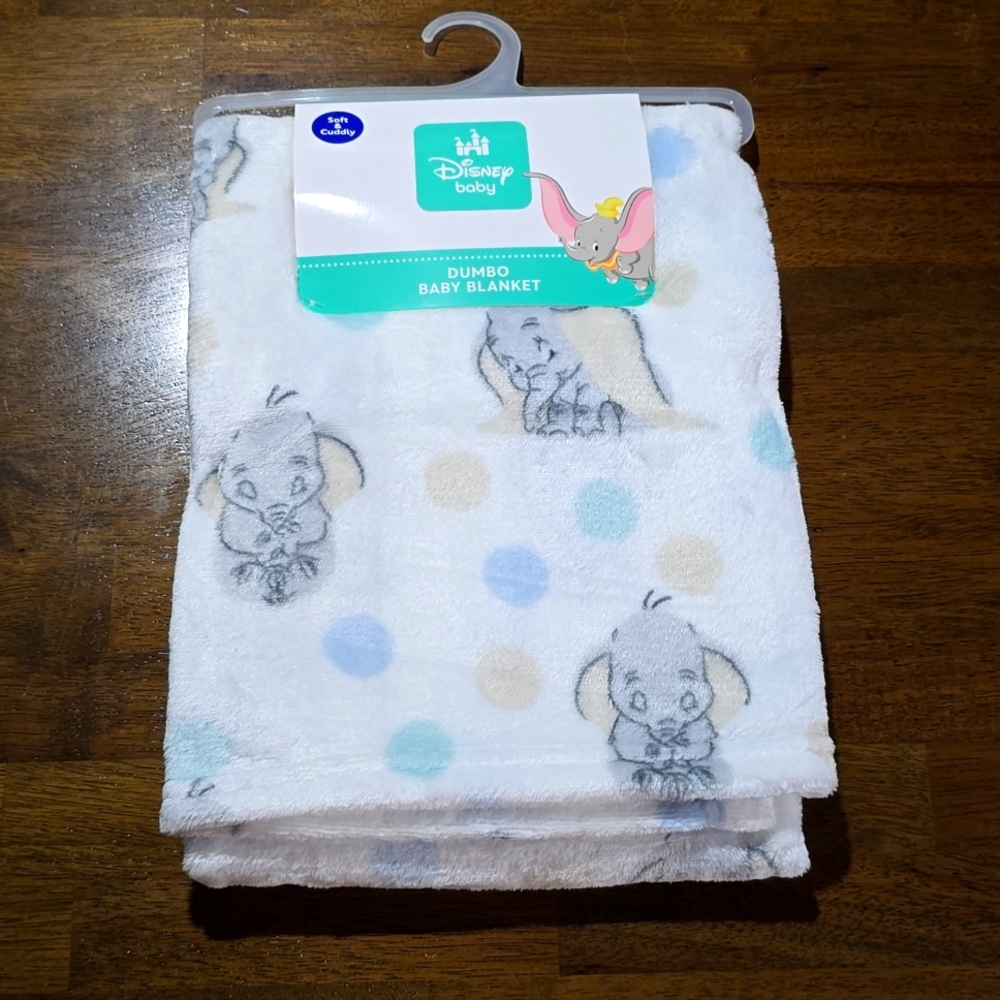 NWT Disney Baby Dumbo Baby Blanket